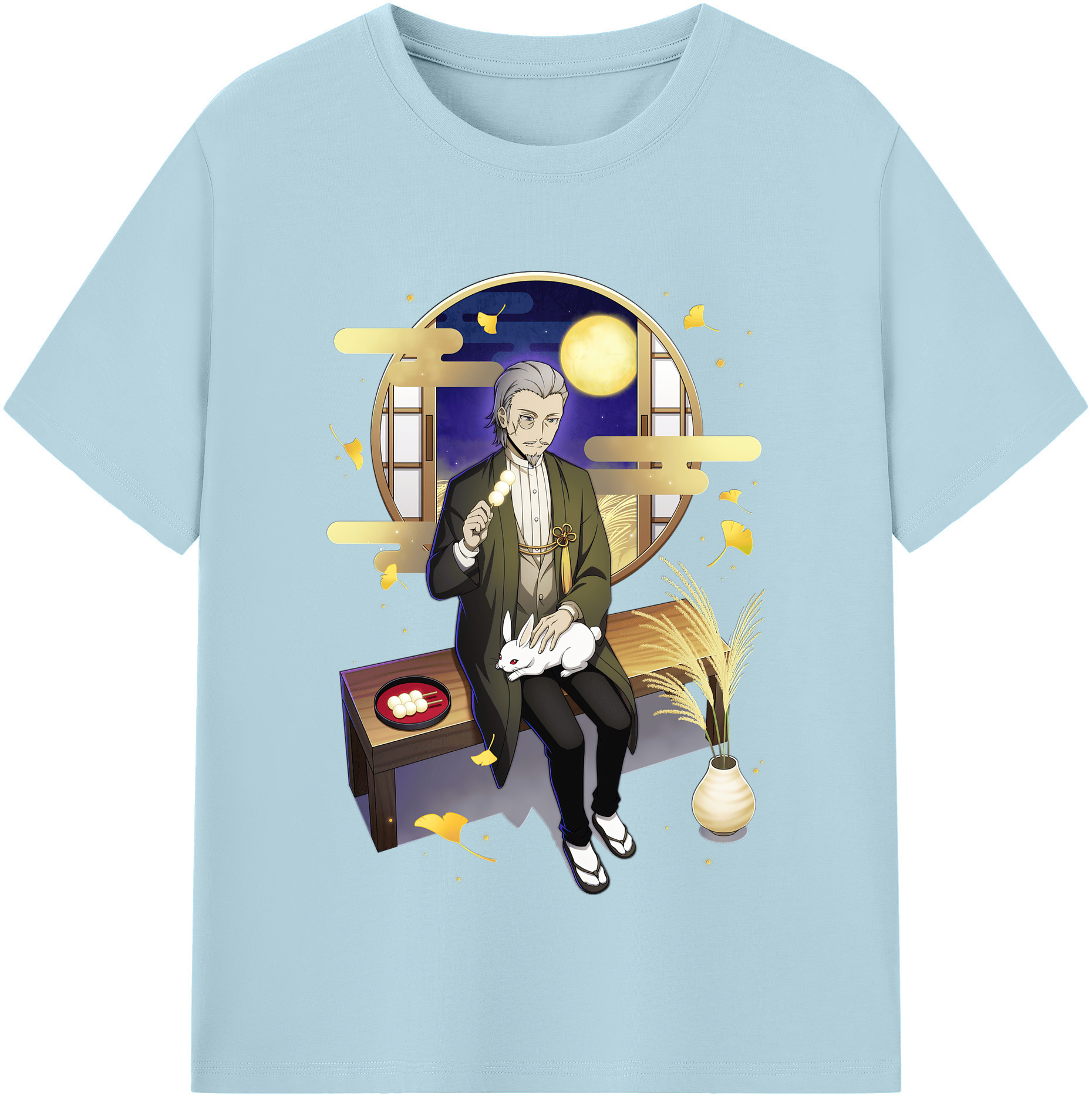 （画像用） 文豪ストレイドッグス Bungo Stray Dogs 綿100％半袖Tシャツ（フロントプリント）